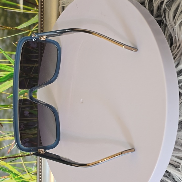 Carrera Blue Shield Sunglasses 62-14-135 Oversized w/ Case & Cloth New - Picture 3 of 10